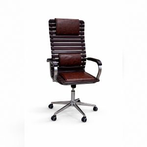 Wood Chair - R Model - Coffee Colour