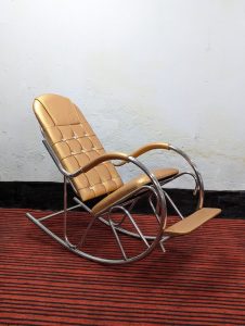 Rocking Chair - Golden Colour