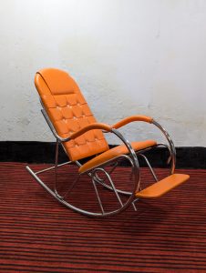 Rocking Chair - Orange Colour