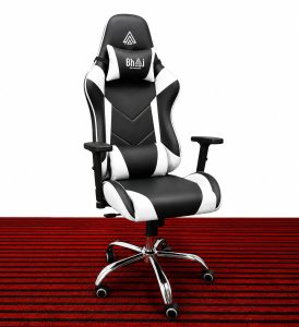 VIP Gaming Chair – White Black Colour
